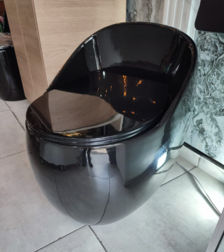 Sanitario Tipo Huevo S1B Negro