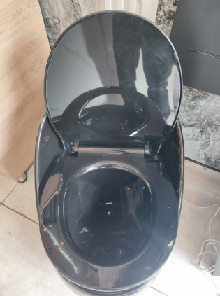 Sanitario Tipo Huevo S1B Negro