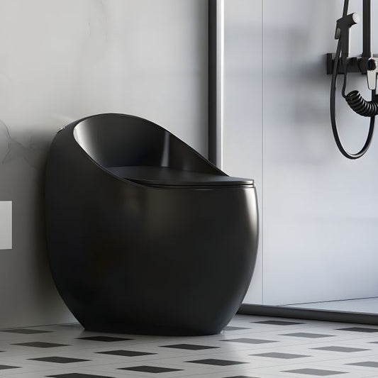 Sanitario Tipo Huevo S1B Negro